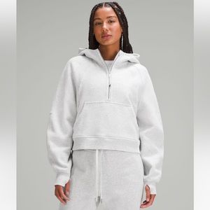 Scuba Oversized Half Zip Hoodie